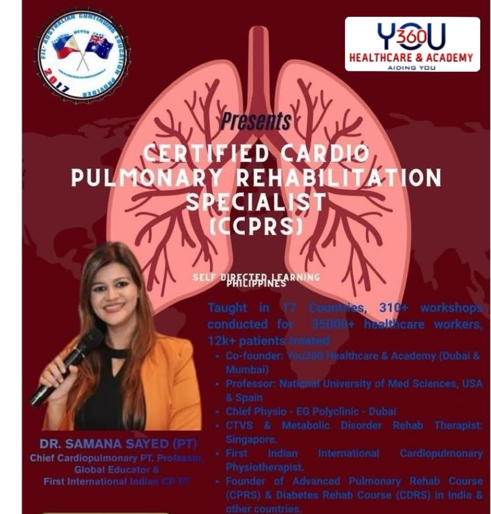 CERTIFIED CARDIO PULMONARY REHABILATION SPECIALIST(CCPRS)