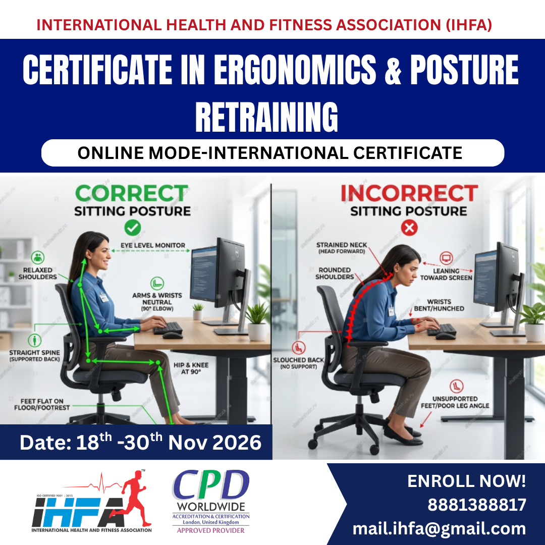 Certificate in Ergonomics and Posture Retraining (CEPR)